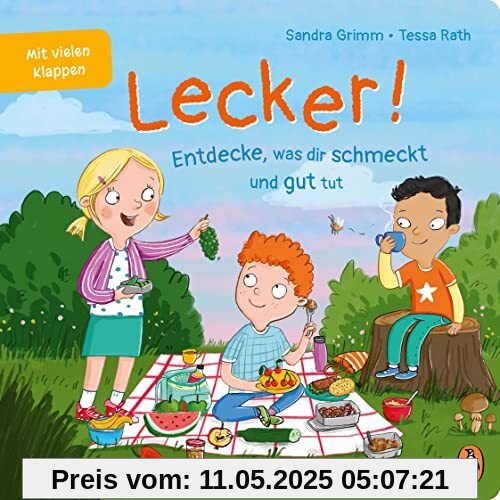 Lecker! – Entdecke, was dir schmeckt und gut tut: Pappbilderbuch mit Klappen ab 2 Jahren zum Thema Ernährung Lecker! – Entdecke, was dir schmeckt und gut tut: Pappbilderbuch mit Klappen ab 2 Jahren zum Thema Ernährung