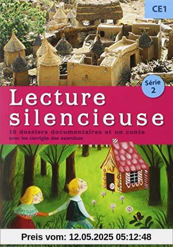 Lecture silencieuse CE1 Série 2 : 16 dossiers documentaires et un conte avec les corrigés des exercices Lecture silencieuse CE1 Série 2 : 16 dossiers documentaires et un conte avec les corrigés des exercices