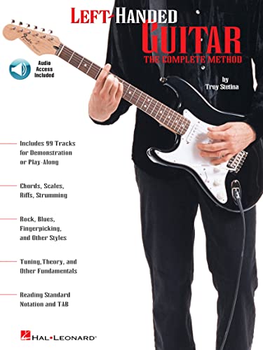 Left Handed Guitar Method (Stetina) Bk/Cd: Lehrmaterial, Download Code für Gitarre