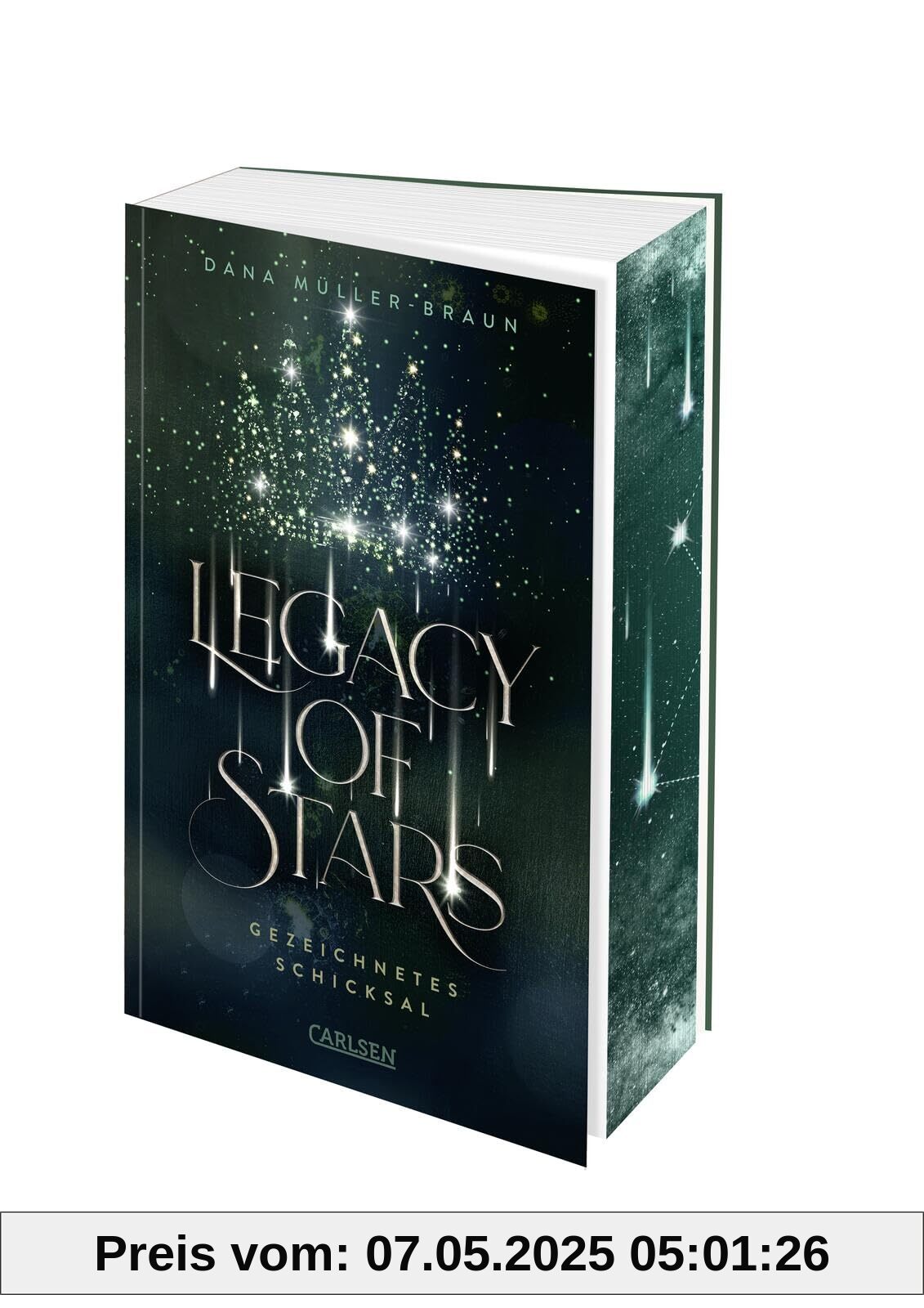 Legacy of Stars 1: Gezeichnetes Schicksal: Royale Enemies to Lovers Fantasy Romance zwischen einem dunklen Prinzen und der Erbin der Sterne | Limitierte Auflage mit Farbschnitt (1)