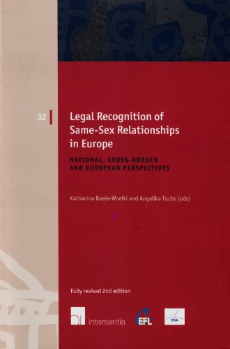 Legal Recognition of Same-Sex Relationships in Europe (European Family Law, Band 32) von Intersentia