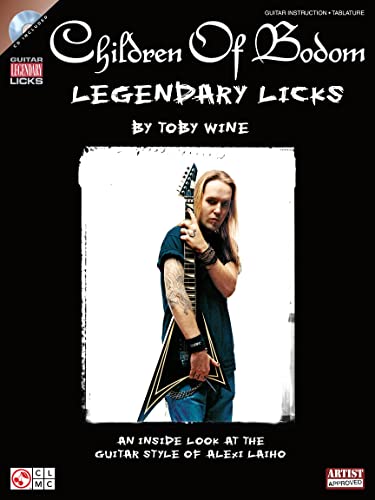 Legendary Licks: Noten, CD, Lehrmaterial, Tabulatur für Gitarre: An Inside Look at the Guitar Style of Alexi Laiho von Cherry Lane Music Company