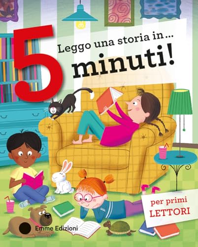 Leggo una storia in... 5 minuti! Stampatello maiuscolo. Ediz. a colori (Tre passi) von Emme Edizioni