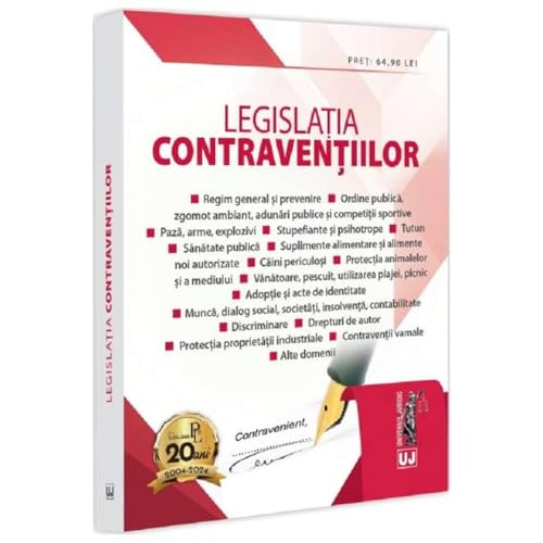 Legislatia Contraventiilor. Decembrie 2024 Legislatia Contraventiilor. Decembrie 2024 von Universul Juridic
