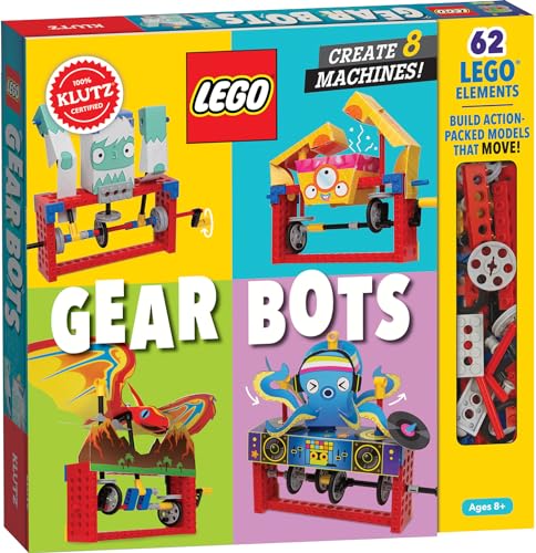 Lego Gear Bots: Create 8 Machines (Klutz)