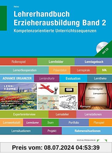 Lehrerhandbuch Erzieherausbildung Band 2: Kompetenzorientierte Unterrichtssequenzen