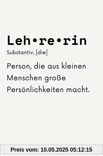 Lehrerin Definition: Notizbuch A5 liniert danke geschenke für lehrer - abschiedsgeschenk für lehrerin grundschule Lehrerin Definition: Notizbuch A5 liniert danke geschenke für lehrer - abschiedsgeschenk für lehrerin grundschule