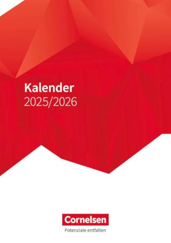Lehrerkalender - Ausgabe 2025/2026: Kalender DIN A5 (14,8 cm x 21 cm) von Cornelsen Verlag