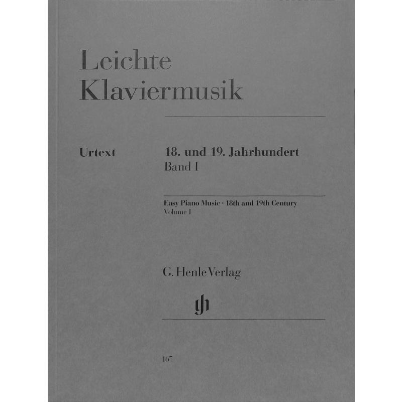Leichte Klaviermusik 1 aus 2 Jahrhunderten Leichte Klaviermusik 1 aus 2 Jahrhunderten