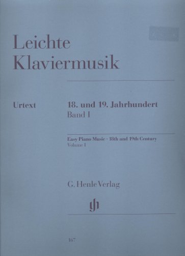 Leichte Klaviermusik 1 aus 2 Jahrhunderten. Klavier: Besetzung: Klavier zu zwei Händen (G. Henle Urtext-Ausgabe) von G. Henle Verlag