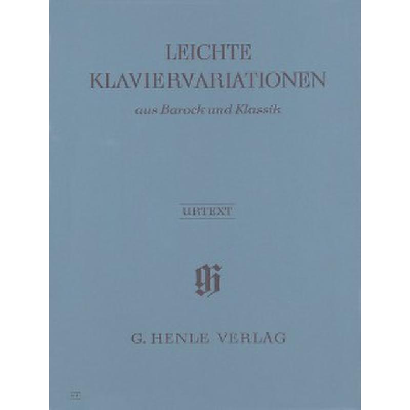 Leichte Klaviervariationen Leichte Klaviervariationen