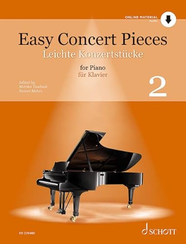 Leichte Konzertstücke: 48 leichte Stücke aus 5 Jahrhunderten. Band 2. Klavier. (Easy Concert Pieces, Band 2) von Schott Music