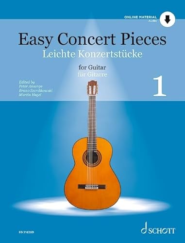 Leichte Konzertstücke: Band 1. Gitarre. (Easy Concert Pieces, Band 1)