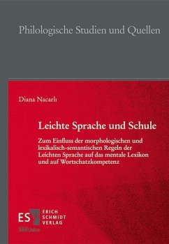 Leichte Sprache und Schule von Erich Schmidt Verlag