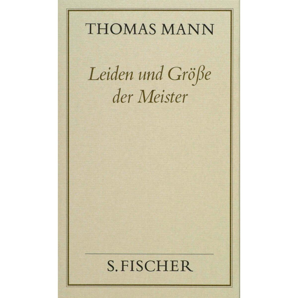 Leiden und Größe der Meister ( Frankfurter Ausgabe) von FISCHER, S.