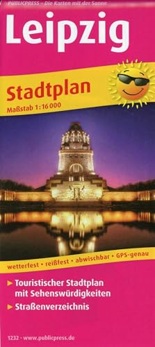 Leipzig: Touristischer Stadtplan mit Sehenswürdigkeiten und Straßenverzeichnis. 1:16000 (Stadtplan: SP) von Publicpress