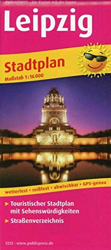 Leipzig: Touristischer Stadtplan mit Sehenswürdigkeiten und Straßenverzeichnis. 1:16000 (Stadtplan: SP) Leipzig: Touristischer Stadtplan mit Sehenswürdigkeiten und Straßenverzeichnis. 1:16000 (Stadtplan: SP) von Publicpress