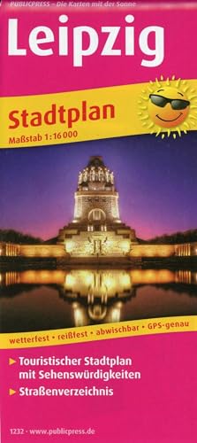 Leipzig: Touristischer Stadtplan mit Sehenswürdigkeiten und Straßenverzeichnis. 1:16000 (Stadtplan: SP) Leipzig: Touristischer Stadtplan mit Sehenswürdigkeiten und Straßenverzeichnis. 1:16000 (Stadtplan: SP)
