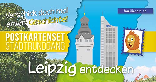 Leipzig entdecken: Postkartenset Stadtrundgang
