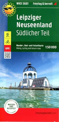 Leipziger Neuseenland - Südlicher Teil, Wander-, Rad- und Freizeitkarte 1:50.000, freytag & berndt, WKD 5661: Mit touristischen Infos, GPX Tracks, ... (freytag & berndt Wander-Rad-Freizeitkarten) von Freytag-Berndt und ARTARIA