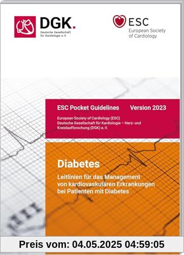 Leitlinien für das Management von kardiovaskulären Erkrankungen bei Patienten mit Diabetes: Version 2023 (Pocket-Leitlinien / Publikationen von Fachgesellschaften)