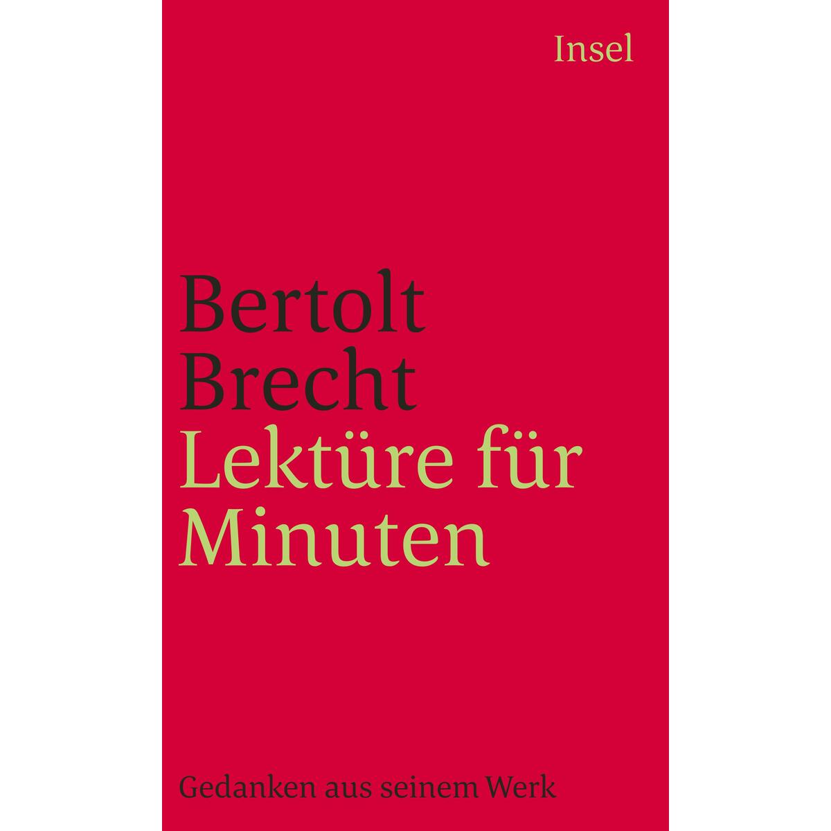 Lektüre für Minuten Lektüre für Minuten von Insel Verlag GmbH