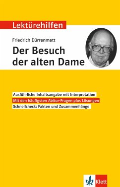 Lektürehilfen Friedrich Dürrenmatt "Der Besuch der alten Dame" von Klett Lerntraining