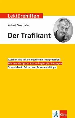 Lektürehilfen Robert Seethaler "Der Trafikant" von Klett Lerntraining