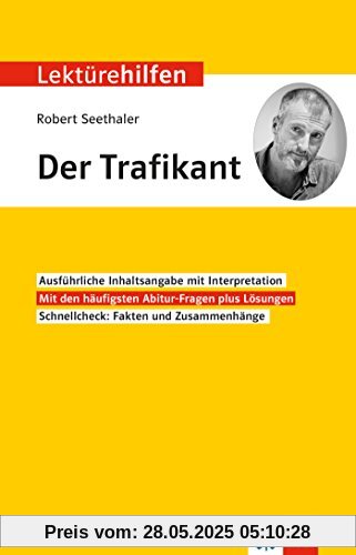 Lektürehilfen Robert Seethaler Der Trafikant: Interpretationshilfe für Oberstufe und Abitur Lektürehilfen Robert Seethaler Der Trafikant: Interpretationshilfe für Oberstufe und Abitur