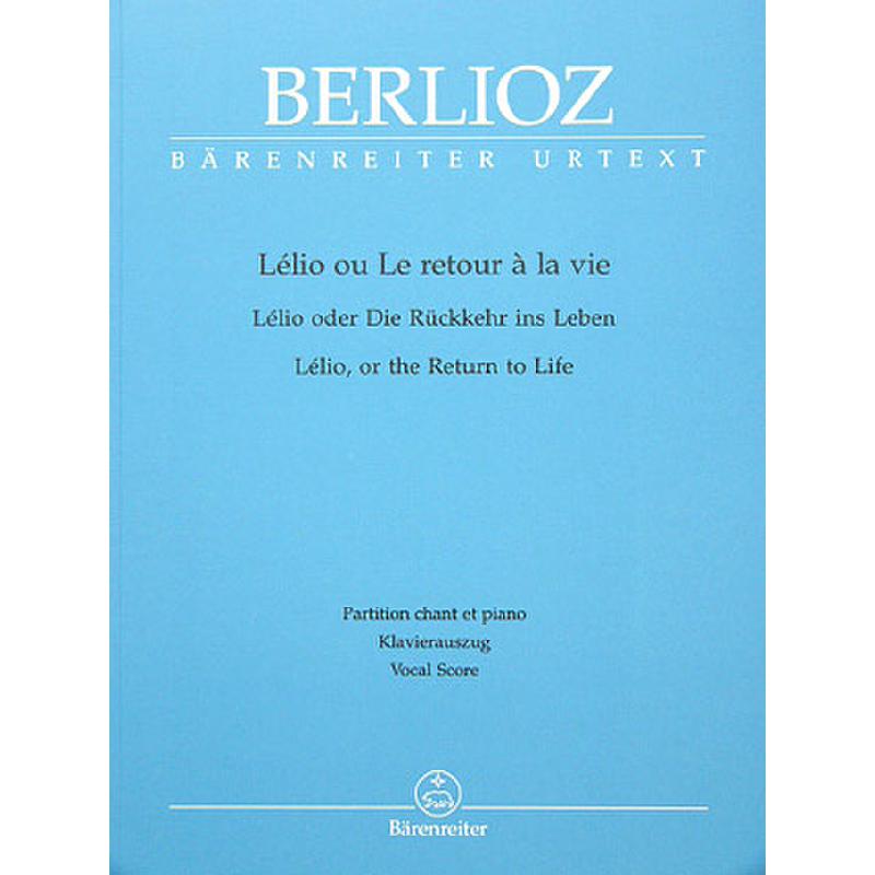 Lelio ou le retour a la vie Lelio ou le retour a la vie