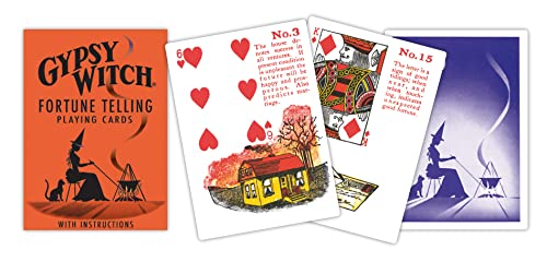 Gypsy Witch Fortune Telling Playing Cards