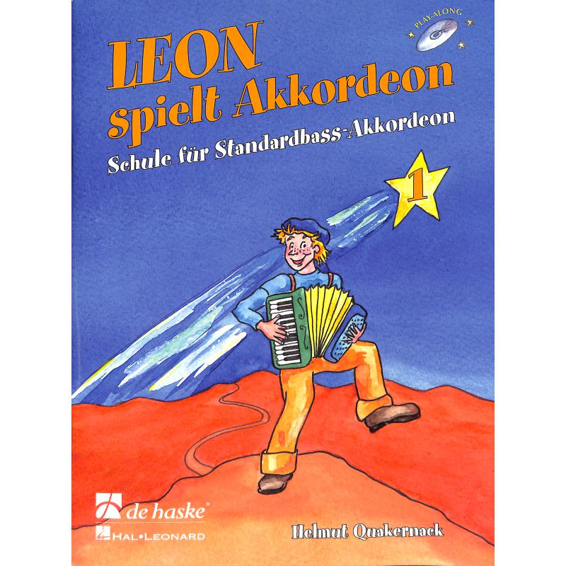 Leon spielt Akkordeon 1