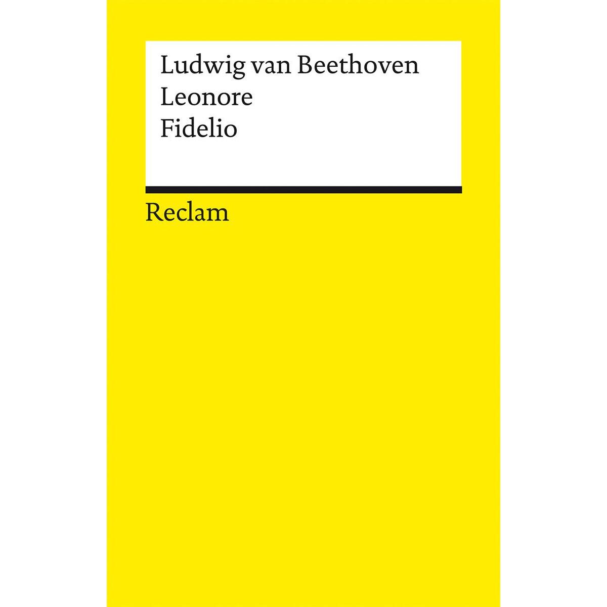 Leonore. Fidelio Leonore. Fidelio von Reclam Philipp Jun.