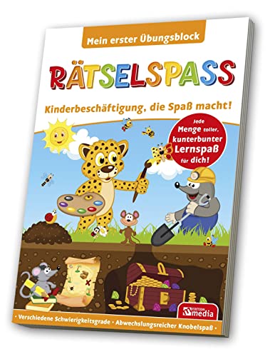 Lern- / Übungsblock A5 - Rätselspass: 80 Blatt