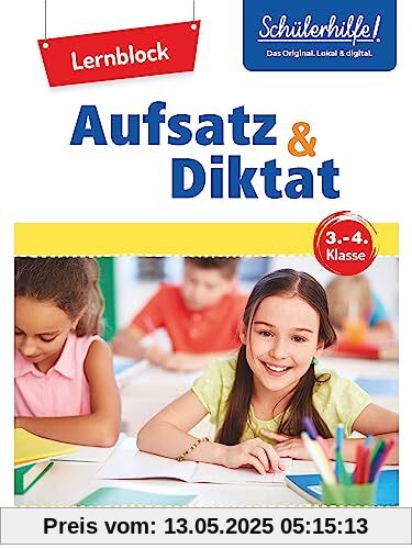 Lernblock Aufsatz & Diktat 3.–4. Klasse: Schülerhilfe