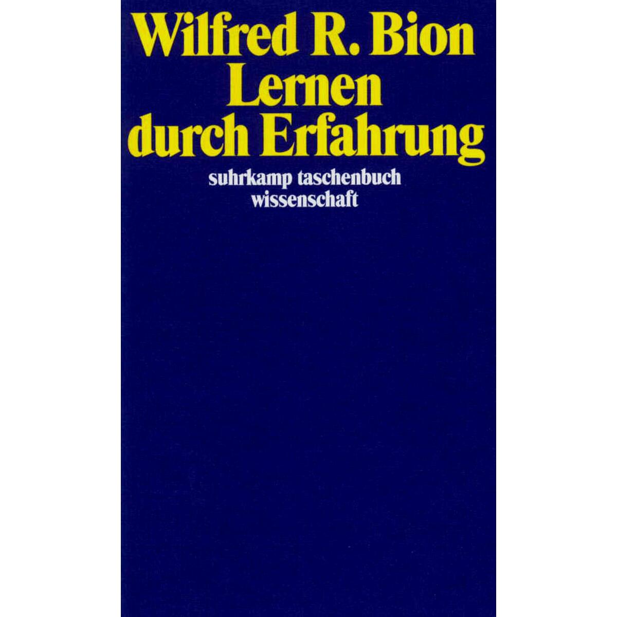 Lernen durch Erfahrung Lernen durch Erfahrung von Suhrkamp Verlag