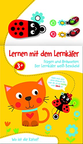 Lernen mit dem Lernkäfer - Katze (3+): Fragen und Antworten: Der Lernkäfer weiß Bescheid