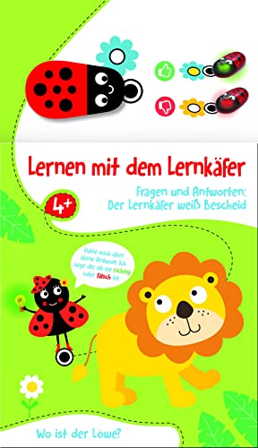 Lernen mit dem Lernkäfer - Löwe (4+): Fragen und Antworten: Der Lernkäfer weiß Bescheid von Yo Yo Books