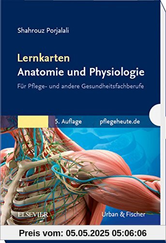 Lernkarten Anatomie und Physiologie: für Pflege- und andere Gesundheitsfachberufe