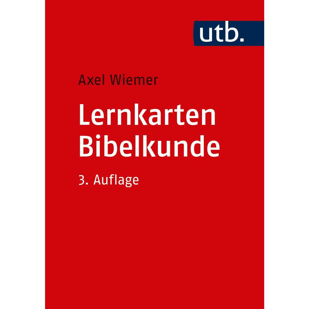 Lernkarten Bibelkunde von UTB GmbH