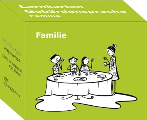 Lernkarten Gebärdensprache: Familie: 200 Lernkarten Deutschschweizerische Gebärdensprache zum Thema Familie