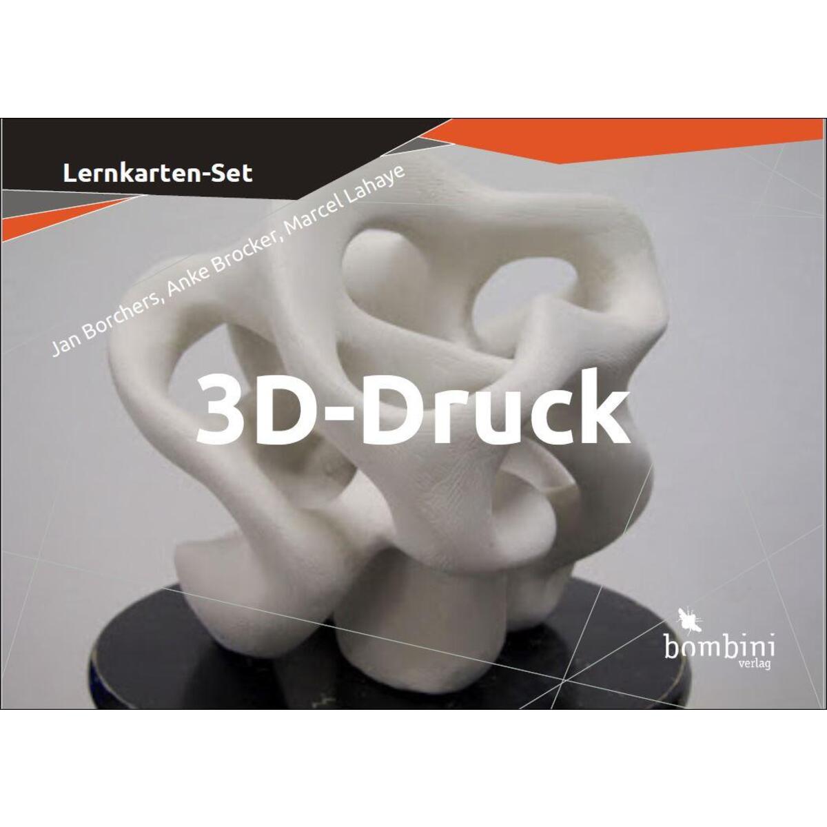 Lernkarten-Set 3D-Druck von Bombini Verlags GmbH