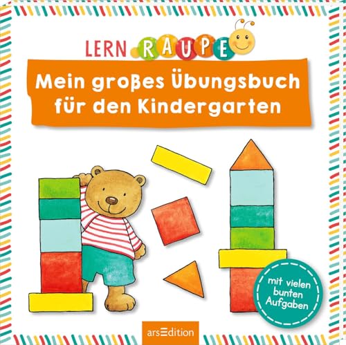 Lernraupe – Mein großes Übungsbuch für den Kindergarten: Mit vielen bunten Aufgaben | Abwechslungsreiche Rätsel für Kindergartenkinder Lernraupe – Mein großes Übungsbuch für den Kindergarten: Mit vielen bunten Aufgaben | Abwechslungsreiche Rätsel für Kindergartenkinder