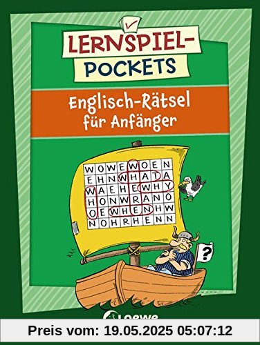 Lernspiel-Pockets - Englisch-Rätsel für Anfänger Lernspiel-Pockets - Englisch-Rätsel für Anfänger