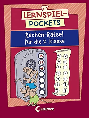 Lernspiel-Pockets - Rechen-Rätsel für die 2. Klasse: Matherätsel für Kinder ab 7 Jahre