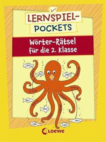 Lernspiel-Pockets - Wörter-Rätsel für die 2. Klasse: Verbessere deinen Wortschatz mit diesen Lernrätseln - für Kinder ab 7 Jahre