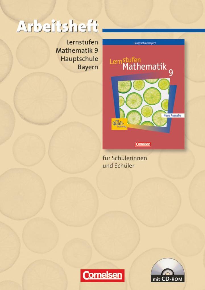 Lernstufen Mathematik 9. Jahrgangsstufe. Arbeitsheft. Hauptschule Bayern von Cornelsen Verlag GmbH