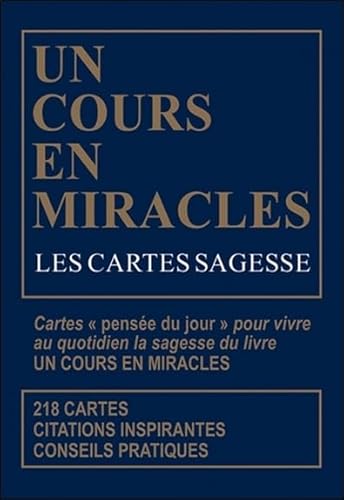 Les Cartes sagesse d'Un Cours en miracles - Coffret