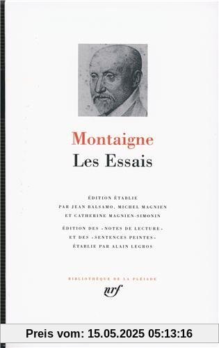 Les Essais Les Essais