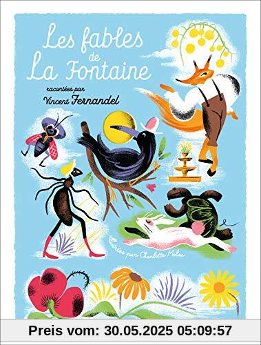 Les Fables de La Fontaine, racontées par Vincent Fernandel (livre-CD) (Les fables de La Fontaine + CD)